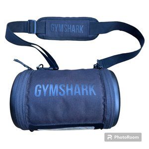 Gymshark Mini Barrel gym bag in black with strap and touchscreen EUC